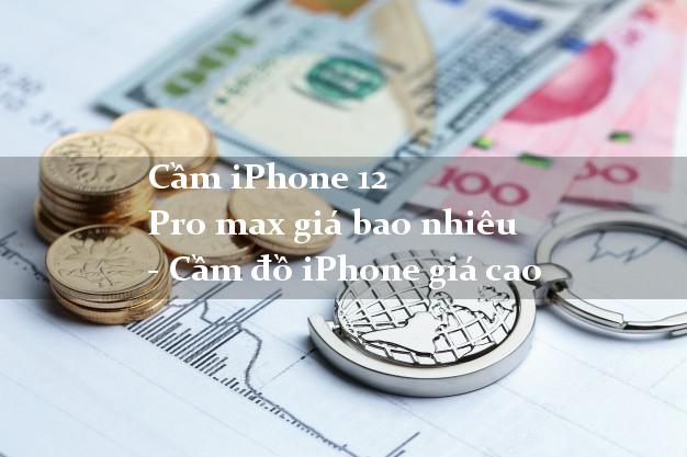Cầm iPhone 12 Pro max giá bao nhiêu - Cầm đồ iPhone giá cao